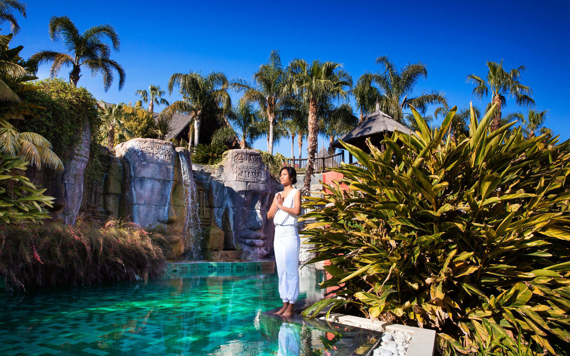 Asia Gardens Hotel & Thai Spa, A Royal Hideaway Hotel Finestrat Facilidades foto The Lagoon