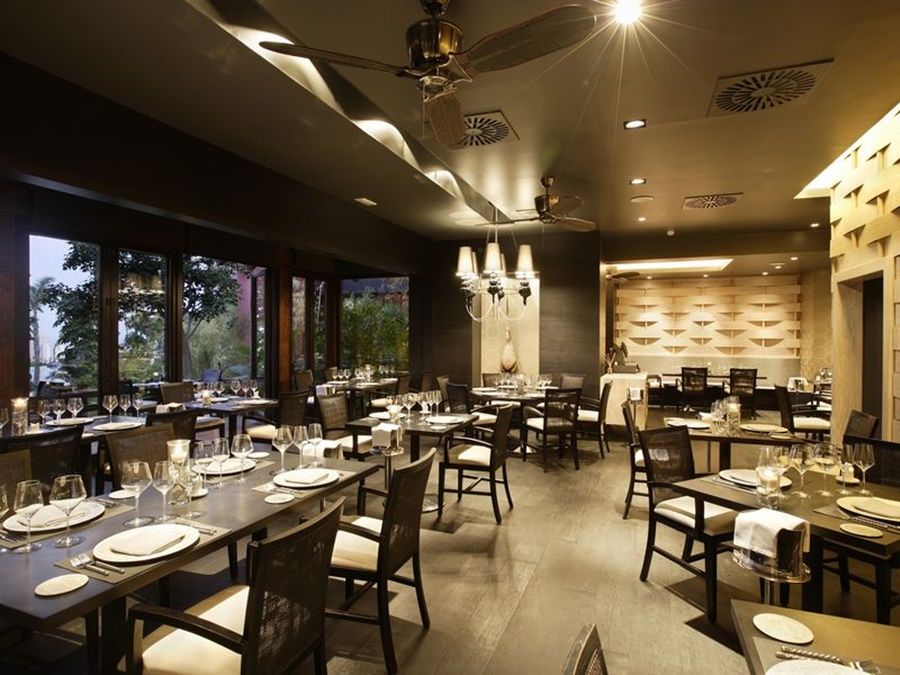 Asia Gardens Hotel & Thai Spa, A Royal Hideaway Hotel Finestrat Exterior foto Interior of the restaurant
